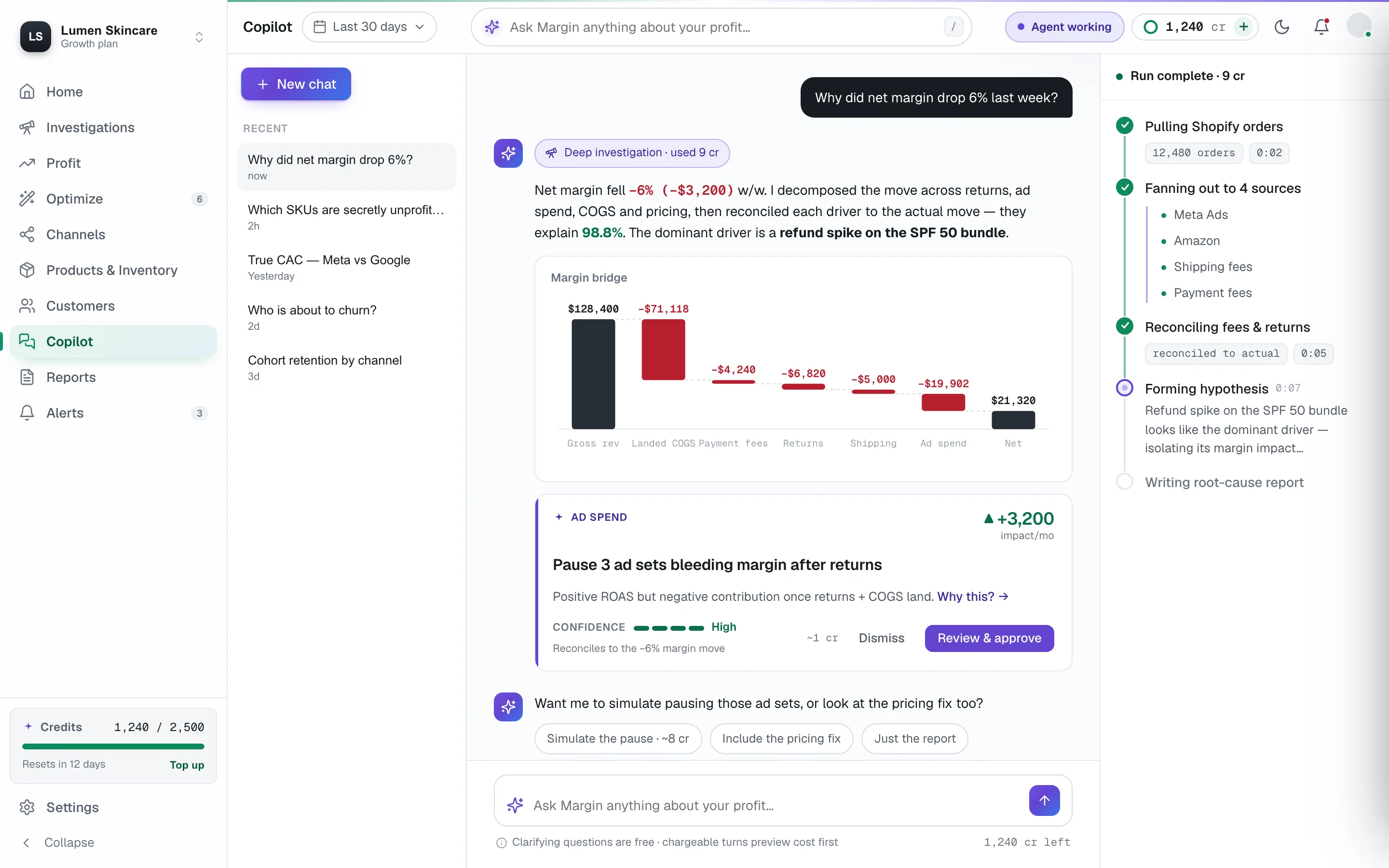 Copilot, product screenshot